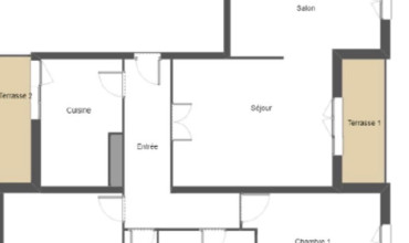 APPARTEMENT T4 À RÉNOVER - PARC CAPUCCI